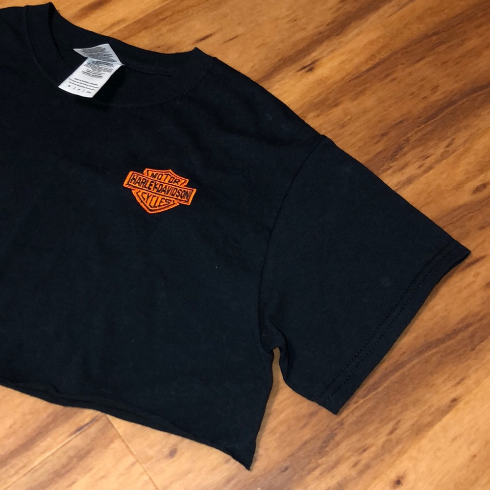 Harley Davidson crop top